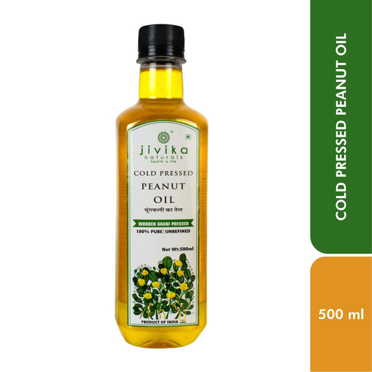 Wooden Ghani Cold Pressed Peanut Oil