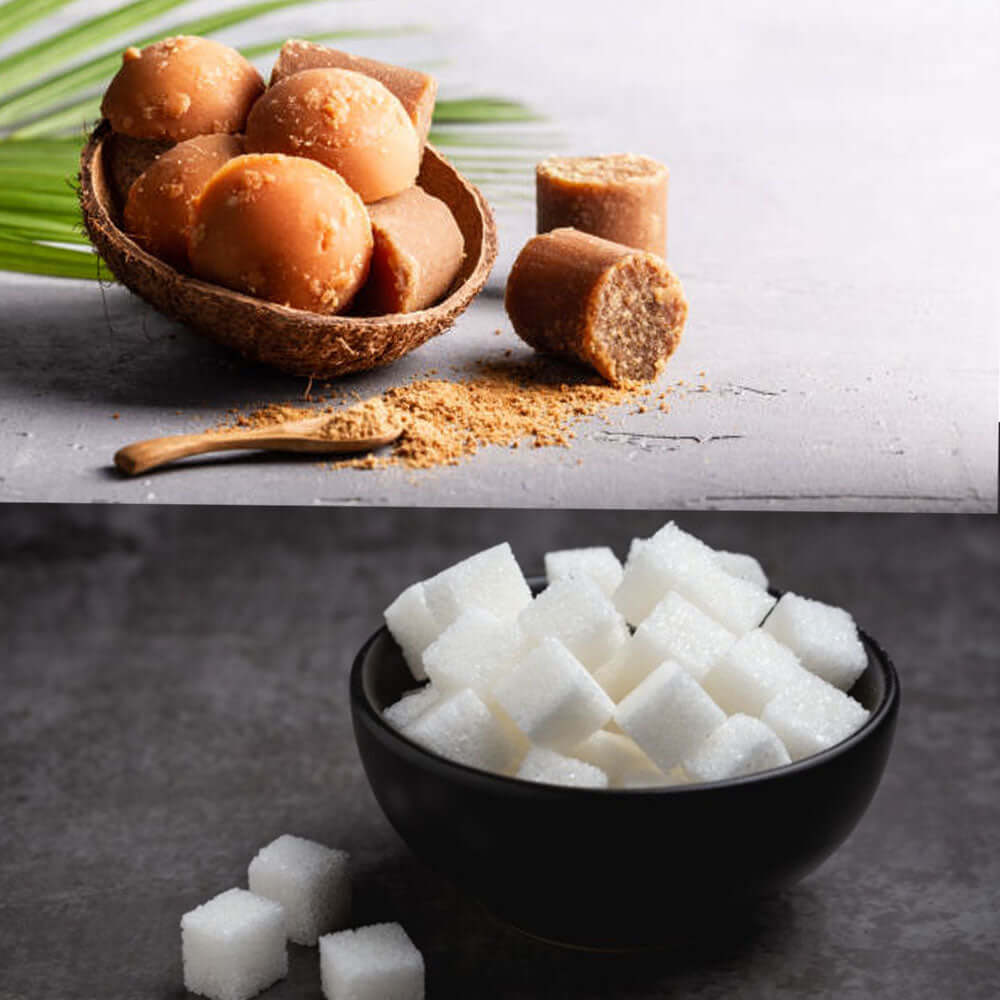 Jaggery vs Sugar - Which is more healthier??