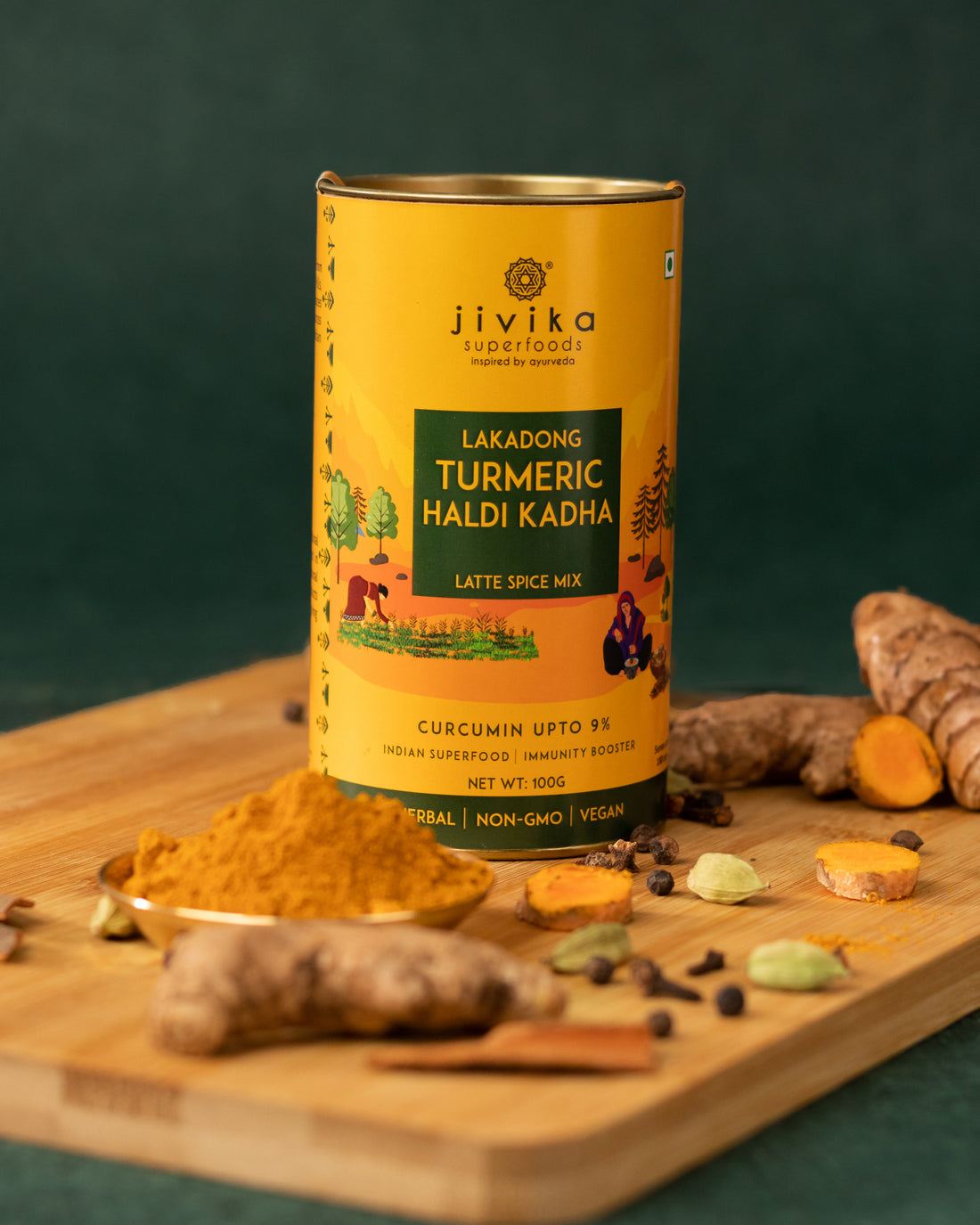 The Perfect Blend - Lakadong Turmeric Latte Mix