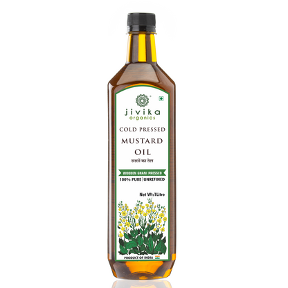 COLD PRESSED MUSTARD OIL WOOD PRESSED