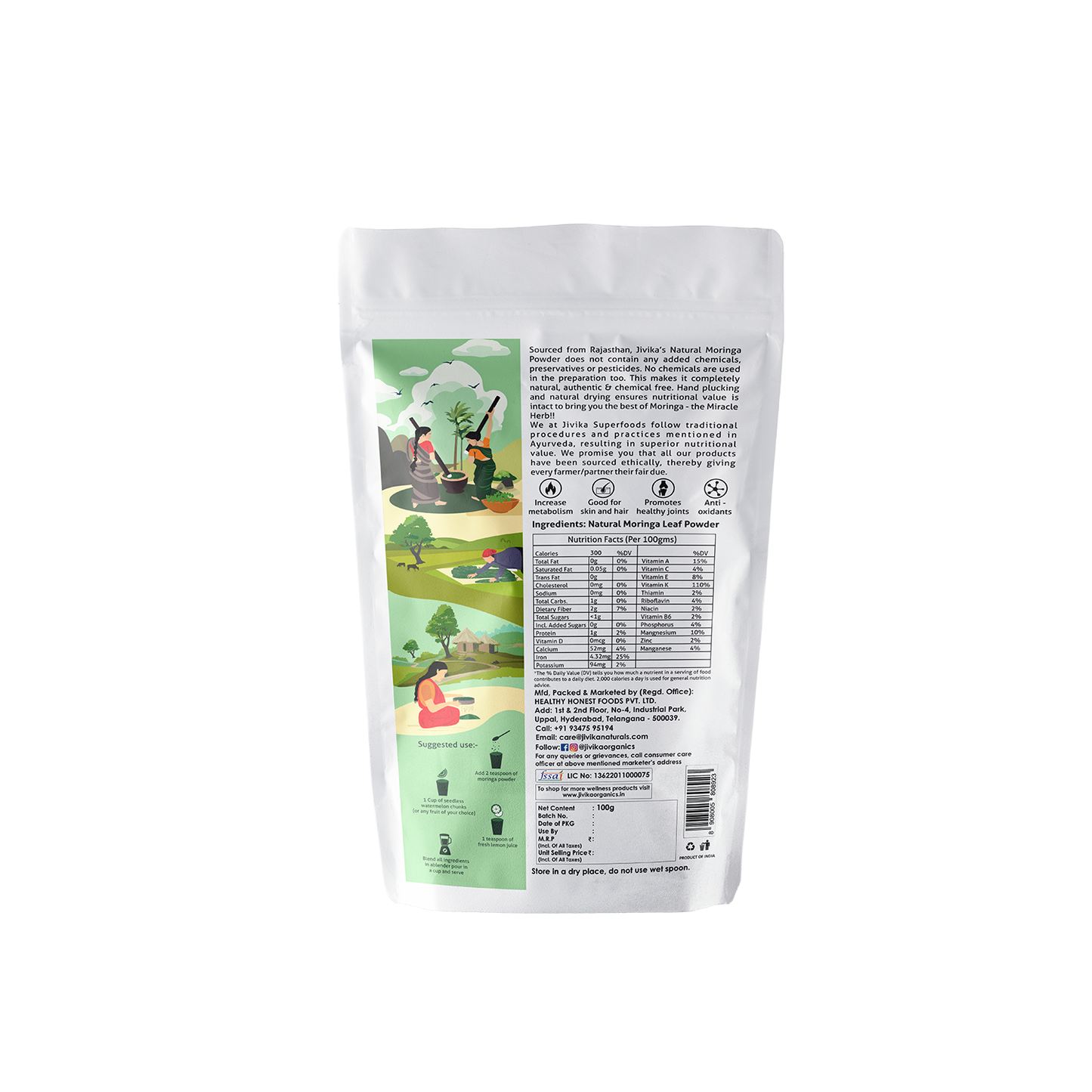 Organic Moringa Powder