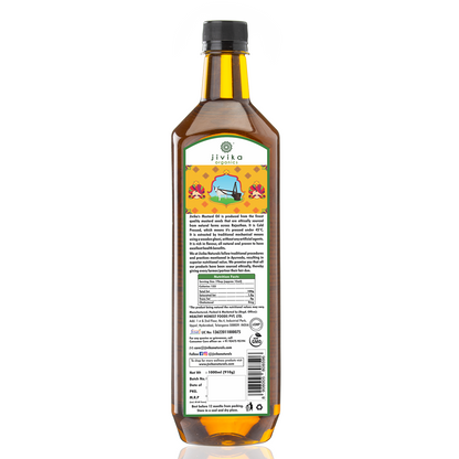 COLD PRESSED MUSTARD OIL WOOD PRESSED