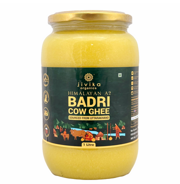 Himalayan A2 Badri Cow Ghee 1000ml | Bilona Ghee from Uttarakhand | Churned from Whole Curds