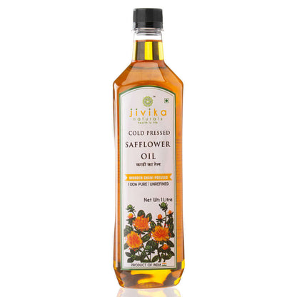 Wood Pressed Safflower & Sesame Oil (1 +1) COMBO 2 Litres