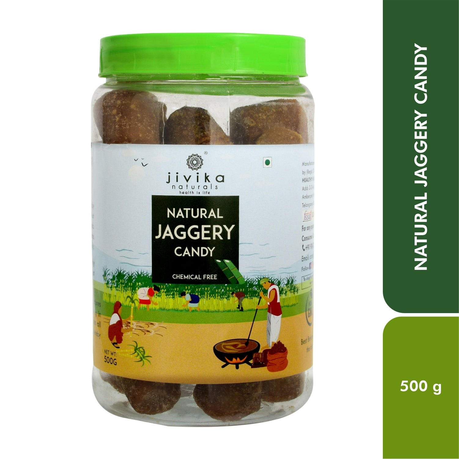 Jaggery (Gur) Candy - 500 gms