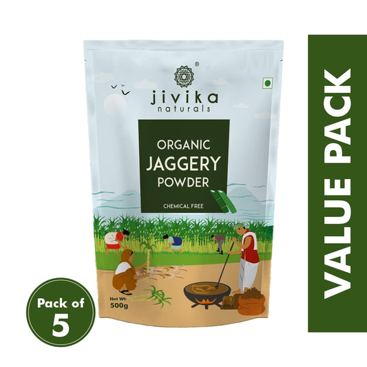 Organic Jaggery Powder ( Pack of 5 )