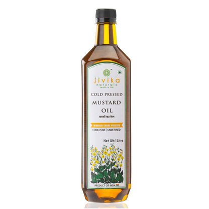 Wood Pressed Mustard & Peanut Oil (1 +1) COMBO 2 Litres