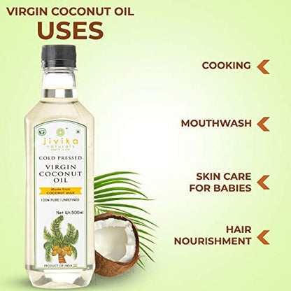 COLD PRESSED COCONUT OIL WOOD PRESSED